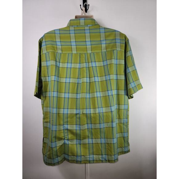 CXS21 Men's Untucked Button-Up Plaid Shirt - Size: Large NWT Preppy classic - Picture 3 of 5